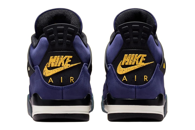 Air Jordan 4 Lakeshow Imperial Purple Multi-Color Multi Color FV5029-500 Official Images