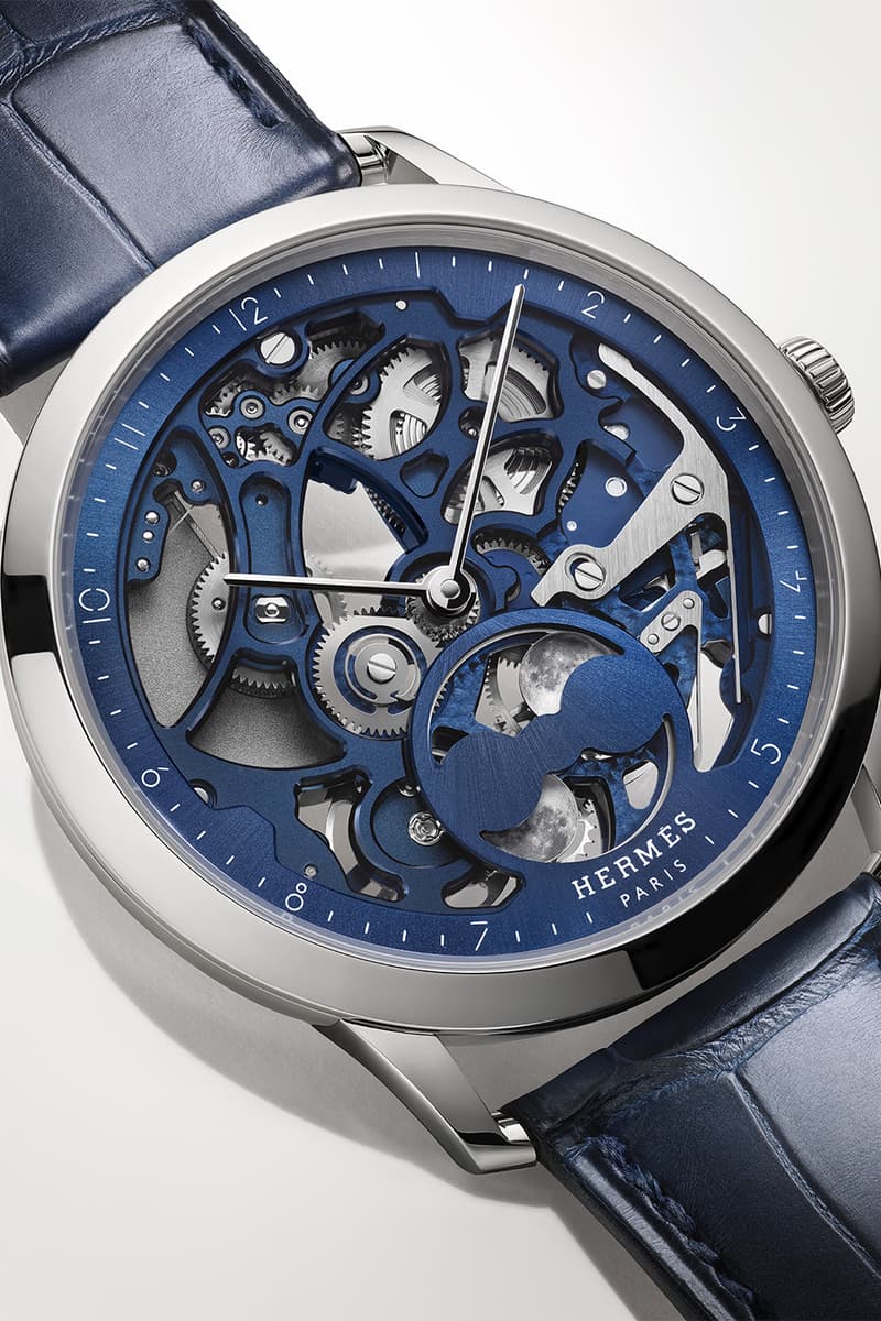 Hermès Slim d'Hermès Squelette Lune Skeletonized Titanium Platinum Release Info