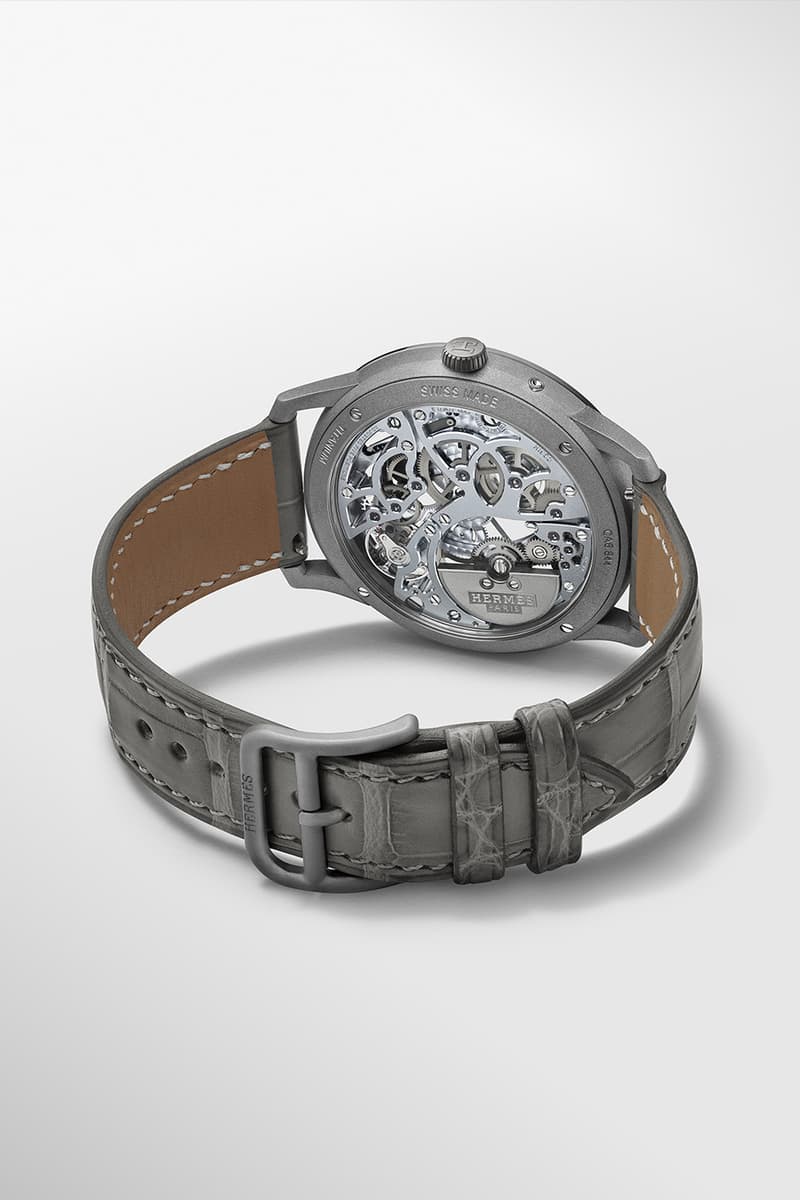 Hermès Slim d'Hermès Squelette Lune Skeletonized Titanium Platinum Release Info