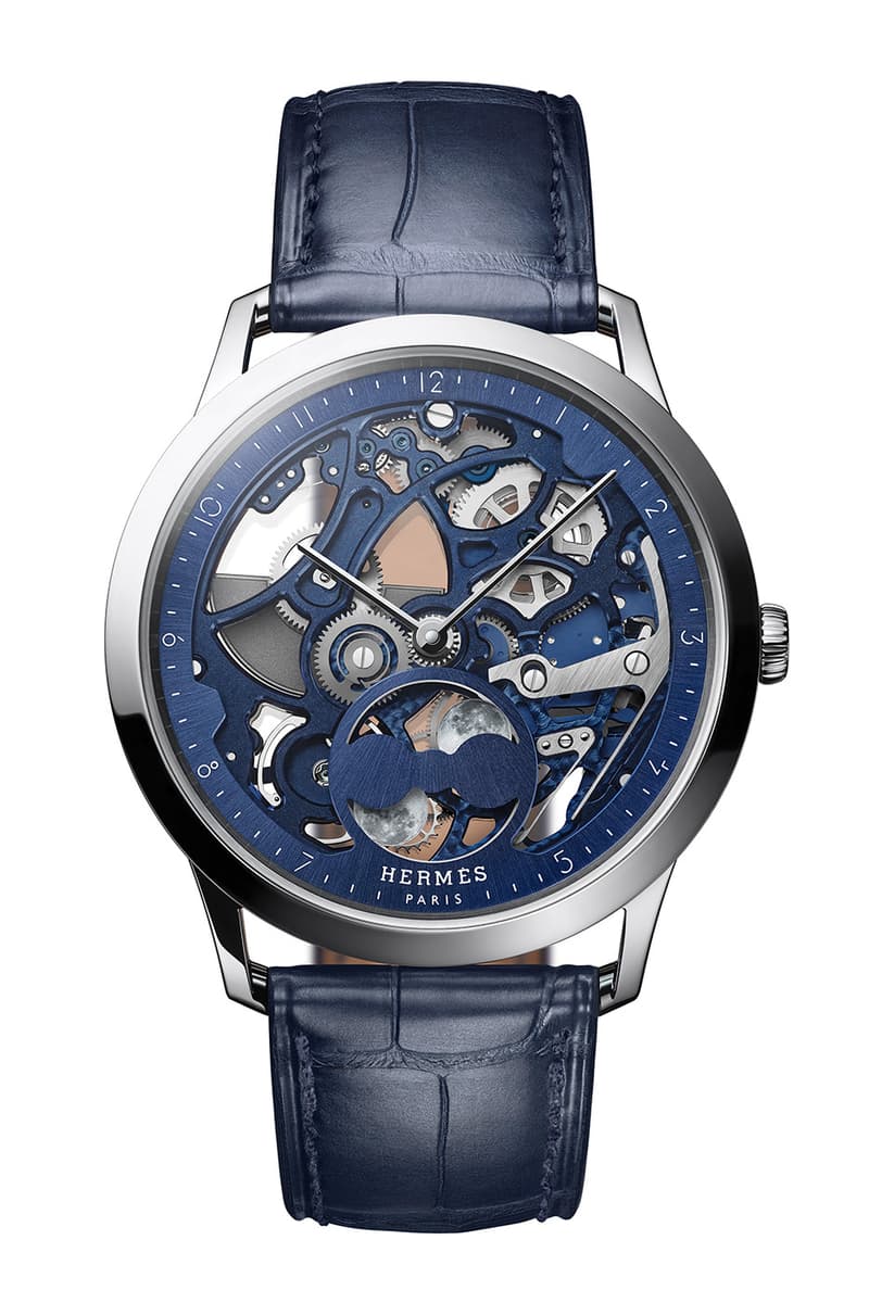 Hermès Slim d'Hermès Squelette Lune Skeletonized Titanium Platinum Release Info