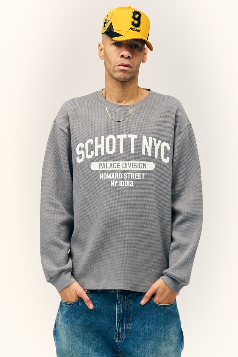 Palace Skateboards Spring 2026 Lookbook Preview Info Schott N.Y.C. Gore-Tex Triferg Realtree
