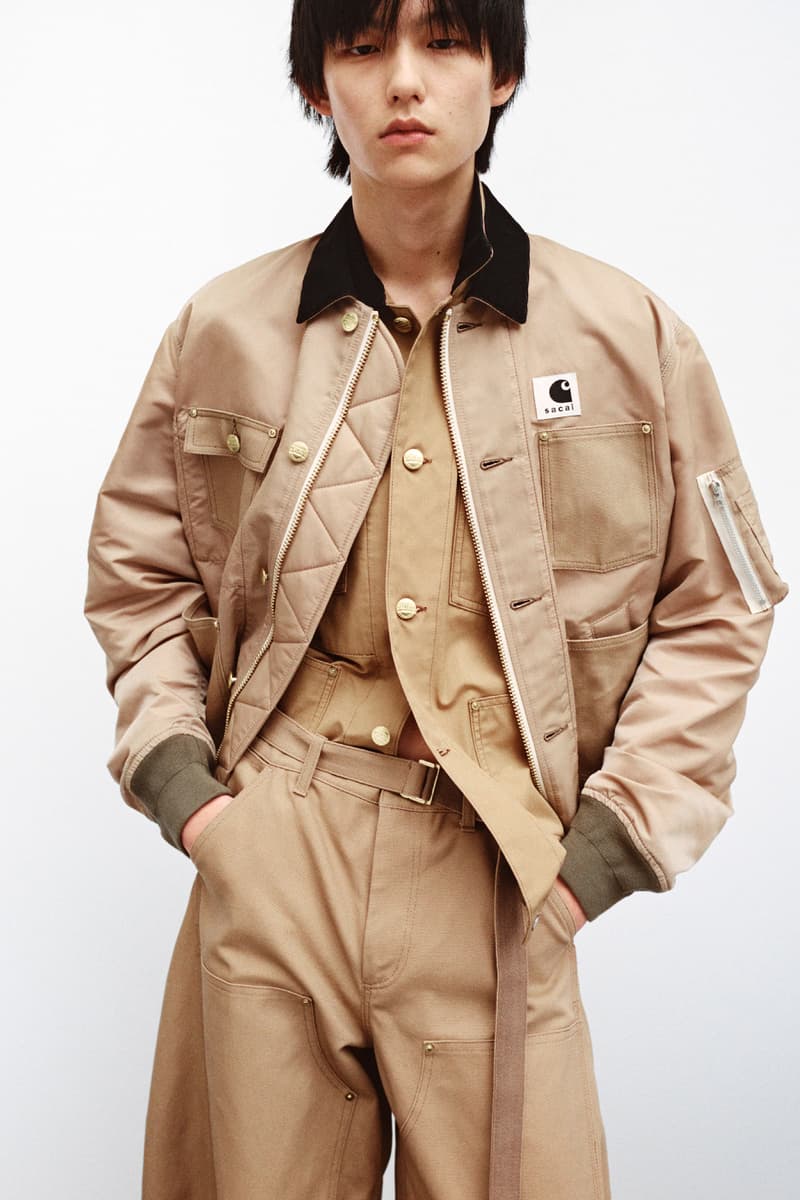 sacai Carhartt WIP Fourth collaboration Collection Release Info