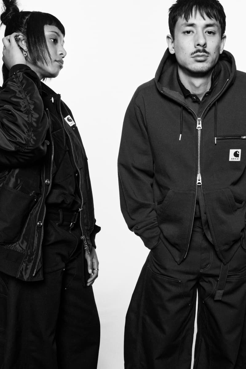 sacai Carhartt WIP Fourth collaboration Collection Release Info