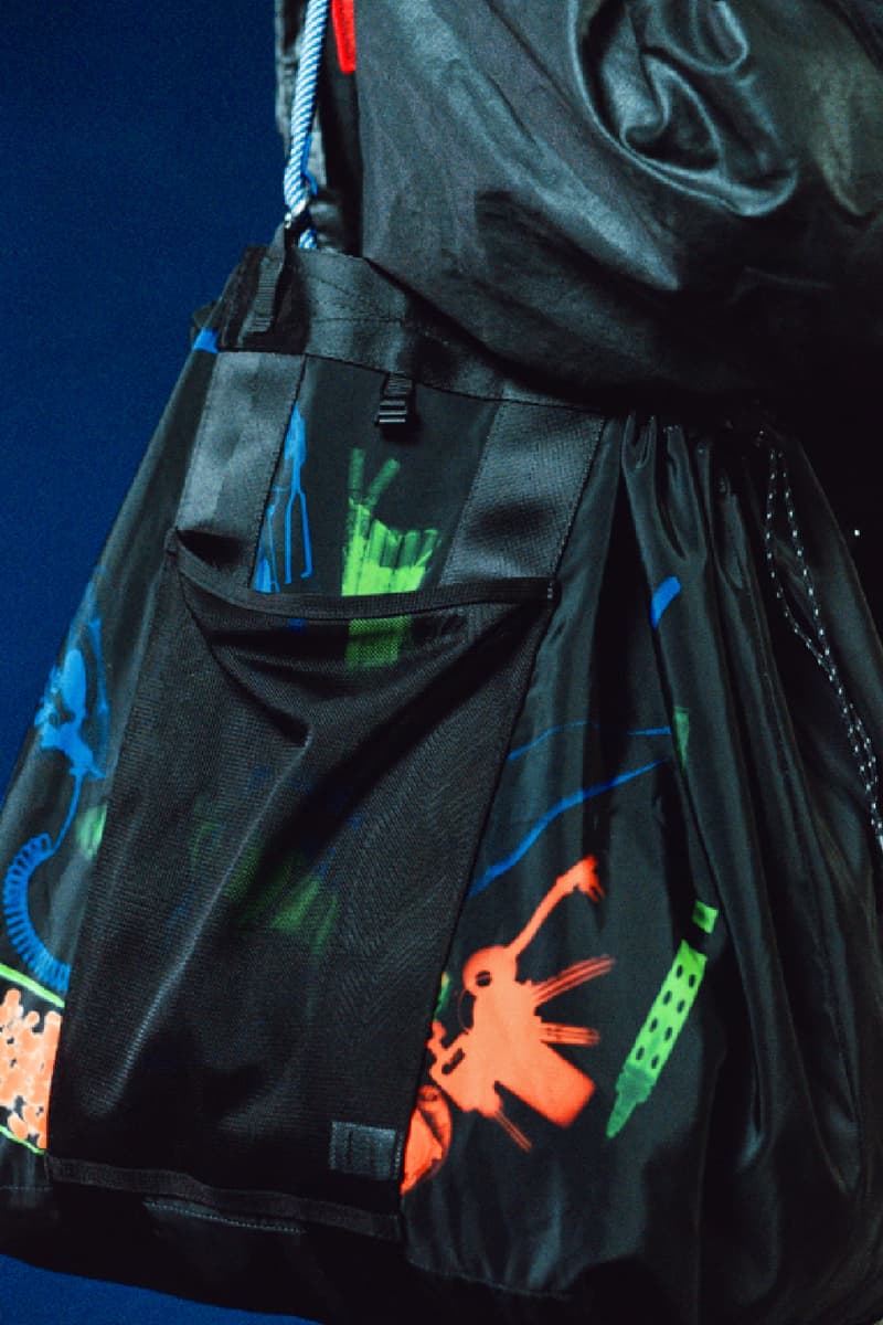 Topologie x PLEASURES Collaborative Capsule Collection Release Info Summit Tote Bottle Sacoche