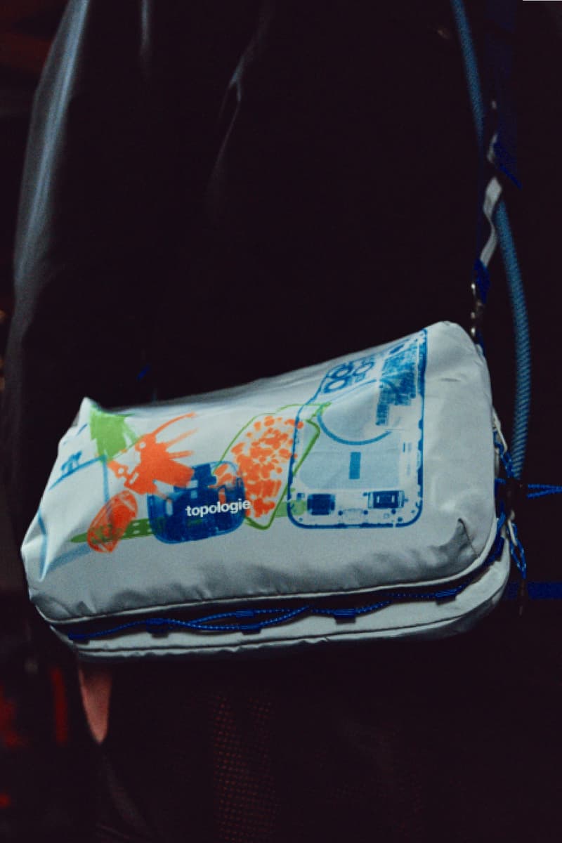 Topologie x PLEASURES Collaborative Capsule Collection Release Info Summit Tote Bottle Sacoche