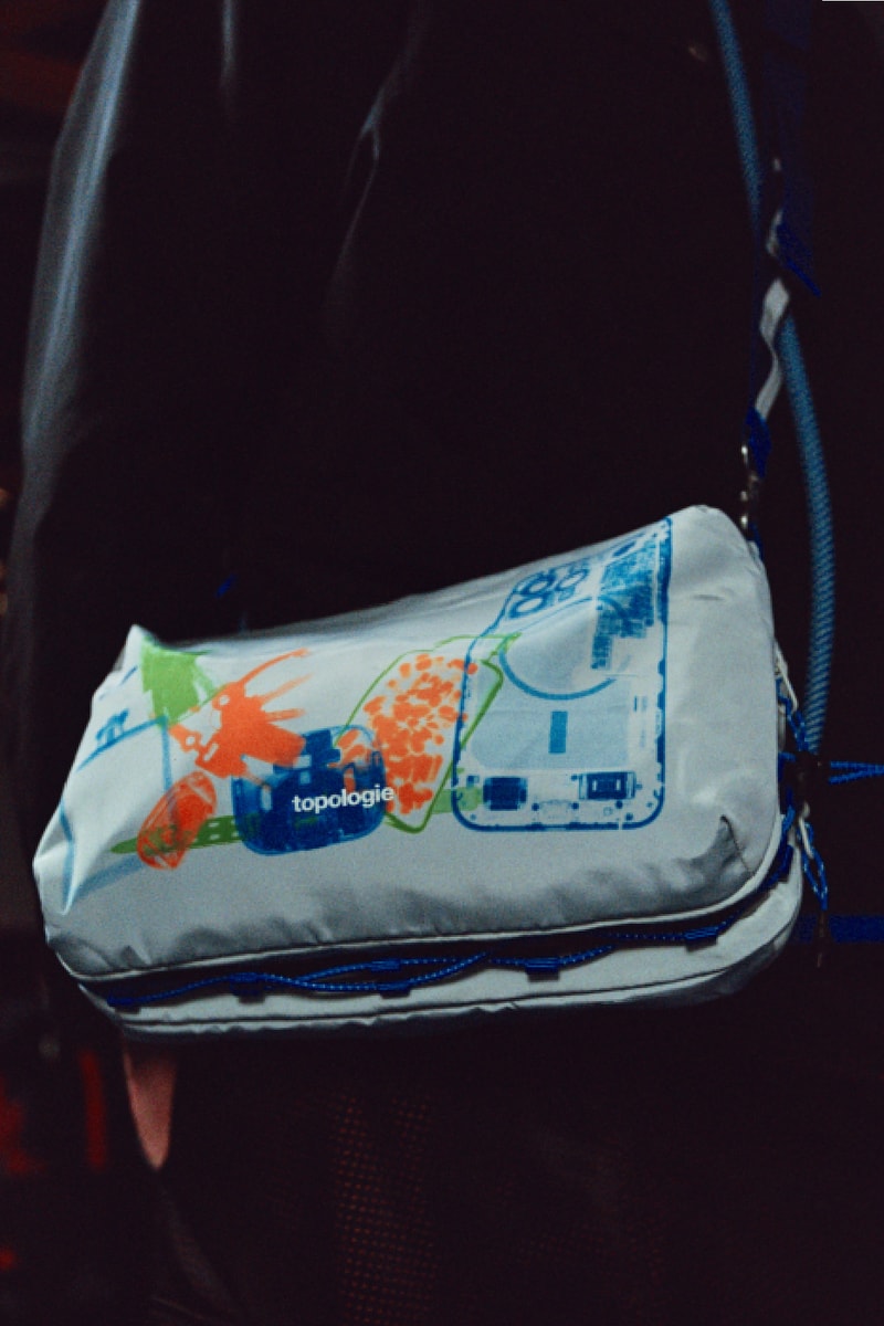 Topologie x PLEASURES Collaborative Capsule Collection Release Info Summit Tote Bottle Sacoche