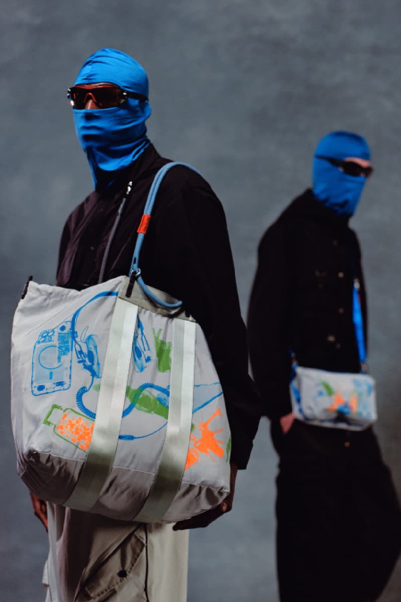 Topologie x PLEASURES Collaborative Capsule Collection Release Info Summit Tote Bottle Sacoche