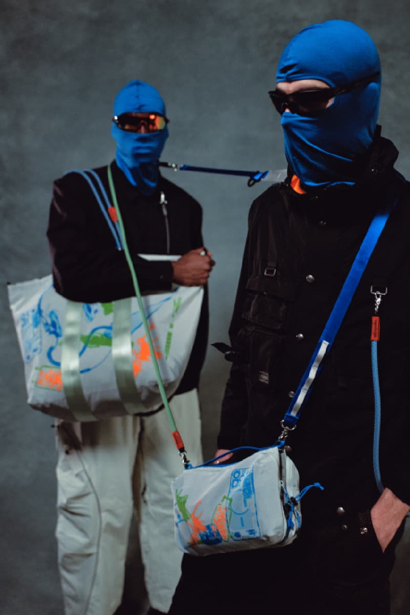 Topologie x PLEASURES Collaborative Capsule Collection Release Info Summit Tote Bottle Sacoche