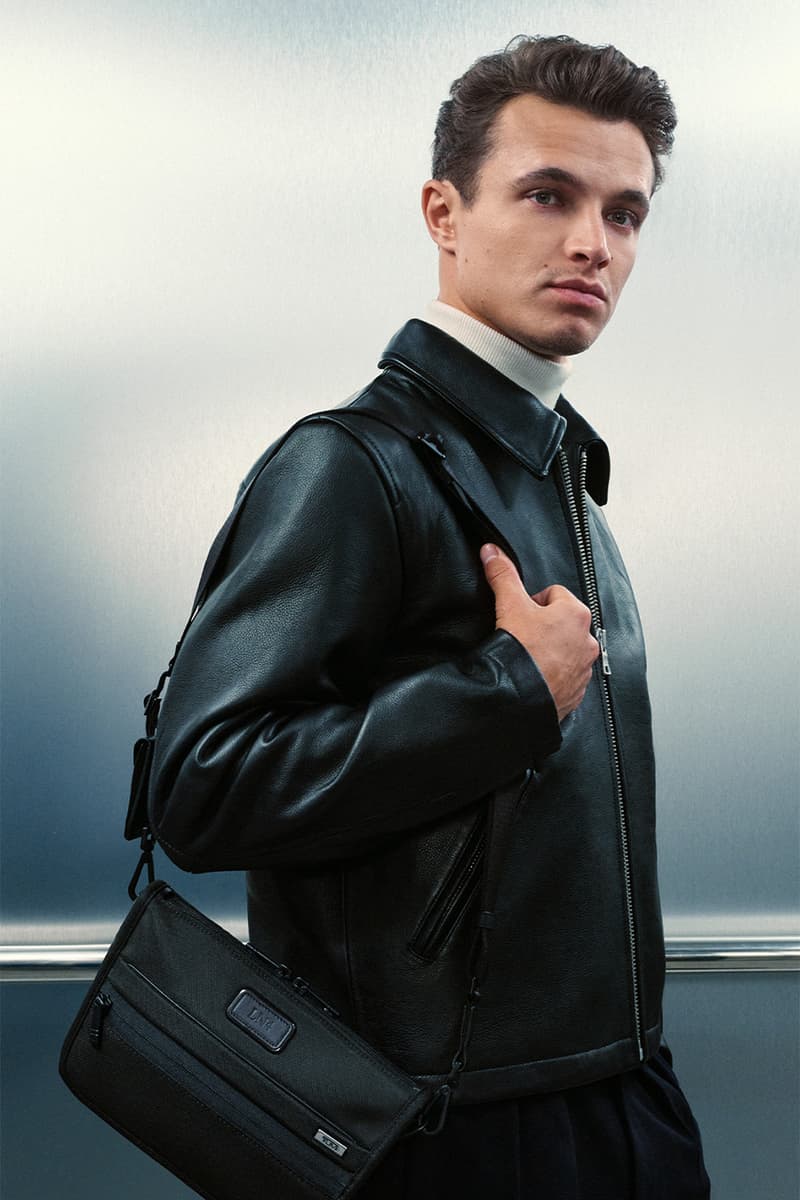 TUMI Alpha Collection Lookbook Lando Norris Campaign