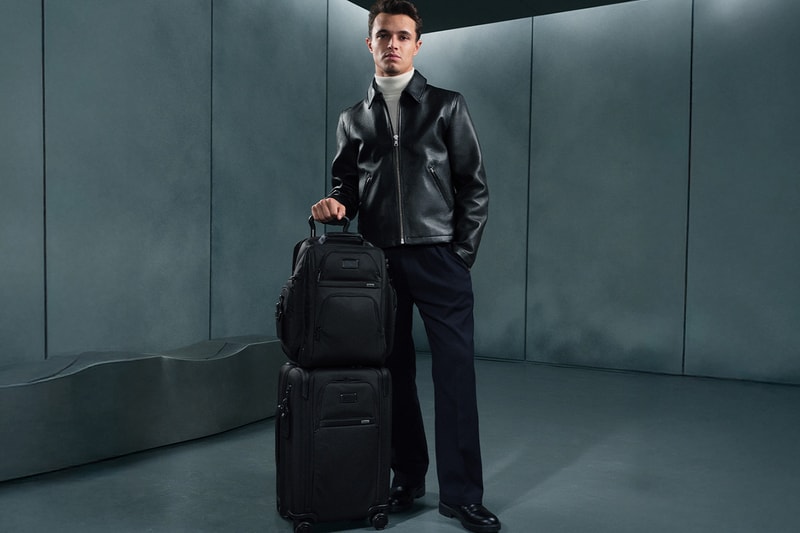 TUMI Alpha Collection Lookbook Lando Norris Campaign