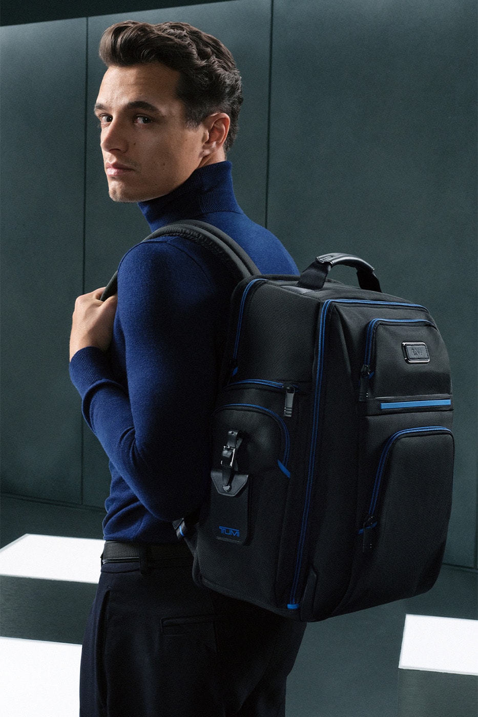 TUMI Alpha Collection Lookbook Lando Norris Campaign