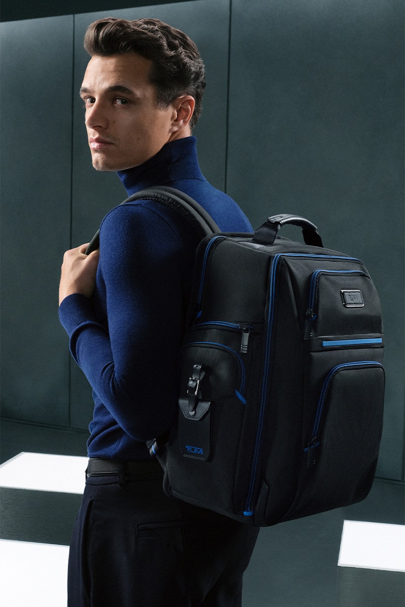 TUMI Alpha Collection Lookbook Lando Norris Campaign
