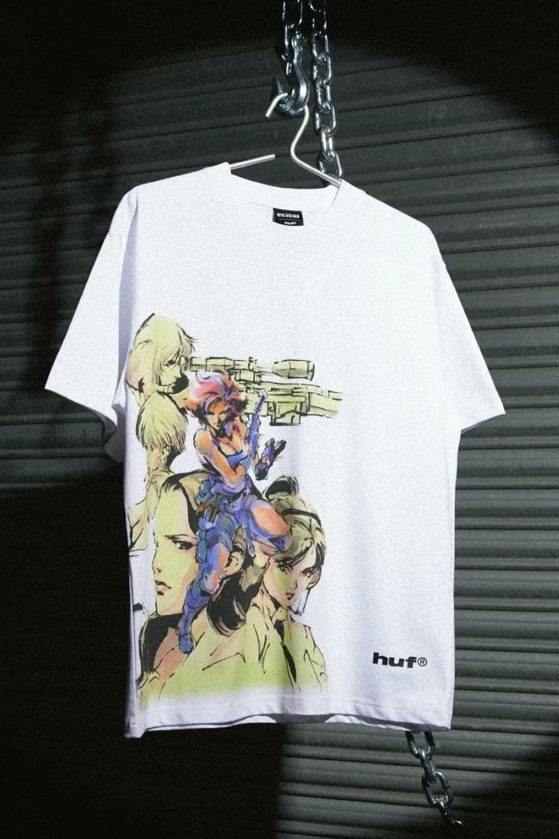 Metal Gear Solid HUF spring summer ss 2026 Collaboration collection Release Info