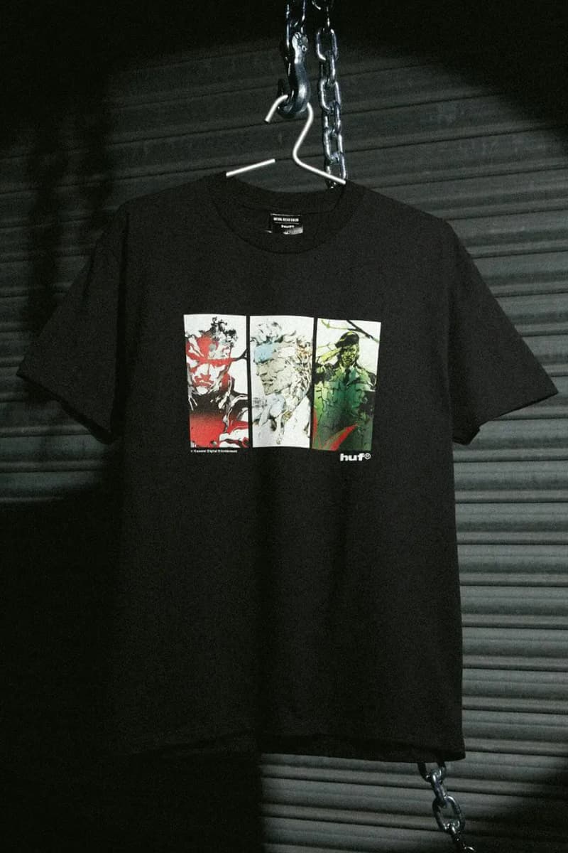 Metal Gear Solid HUF spring summer ss 2026 Collaboration collection Release Info