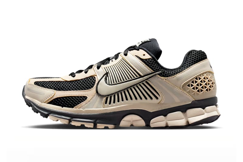 The Nike Zoom Vomero 5 Surfaces in a Sophisticated Black and Cream Colorway
