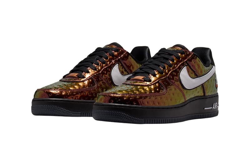 Nike Air Force 1 Low LA All-Star Black Metallic Copper University Gold White IU9209-001 Release Info