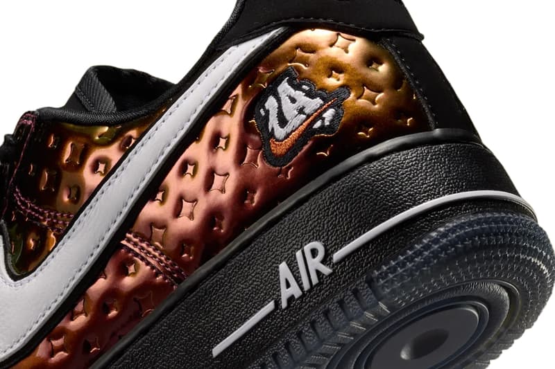 Nike Air Force 1 Low LA All-Star Black Metallic Copper University Gold White IU9209-001 Release Info
