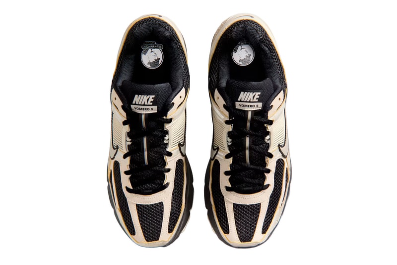 Nike Zoom Vomero 5 Black Cream FJ4151-008 official images