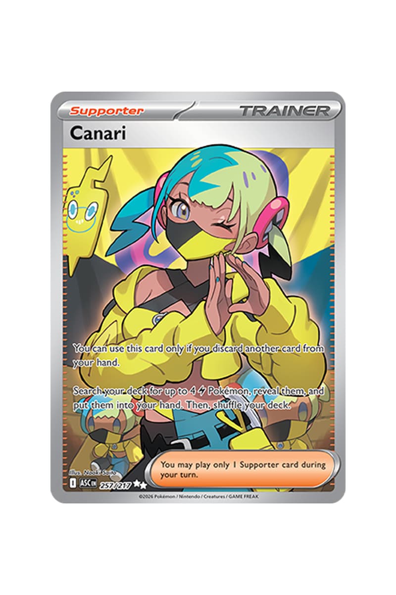 Pokémon TCG: Ascended Heroes Illustration Card List release date store info pics preview first look official