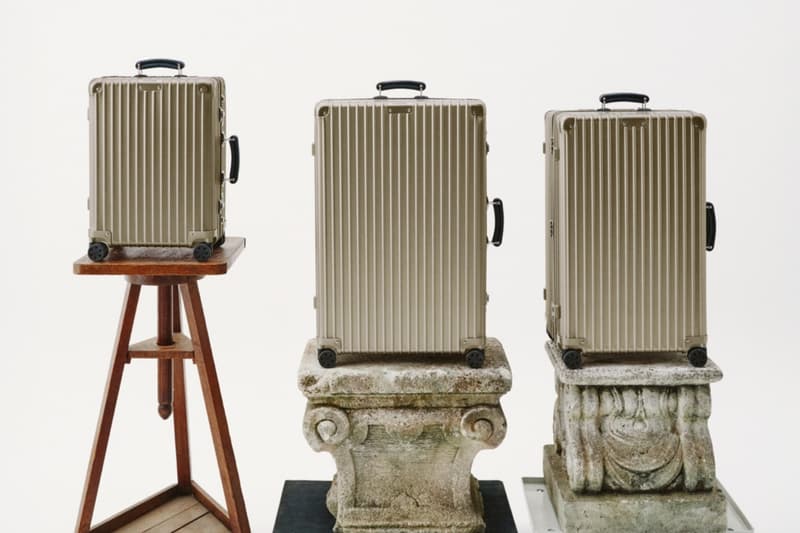 Rimowa New Titanium Colorway Classic Range Cabin Trunk Check-In L Luggage Release Info