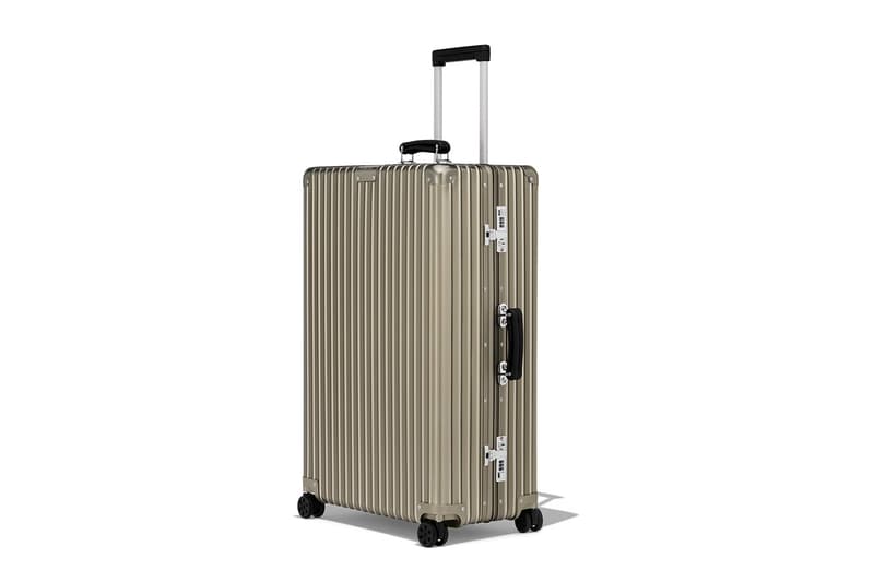 Rimowa New Titanium Colorway Classic Range Cabin Trunk Check-In L Luggage Release Info