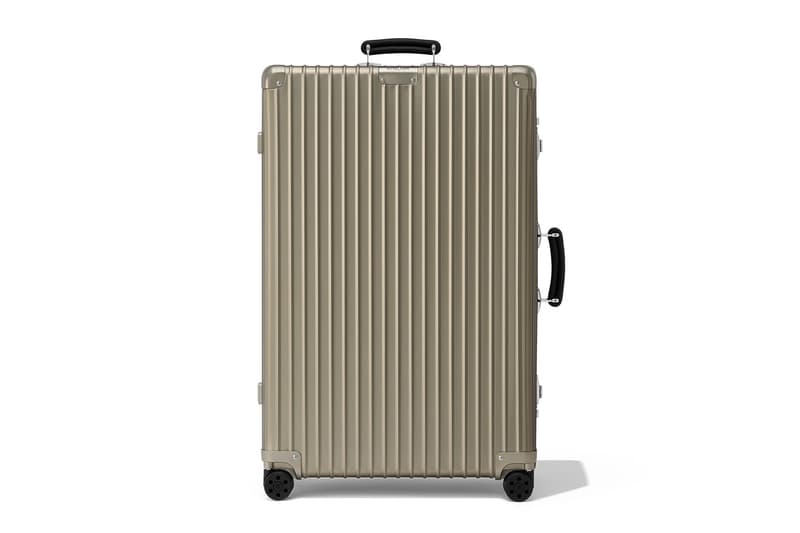 Rimowa New Titanium Colorway Classic Range Cabin Trunk Check-In L Luggage Release Info