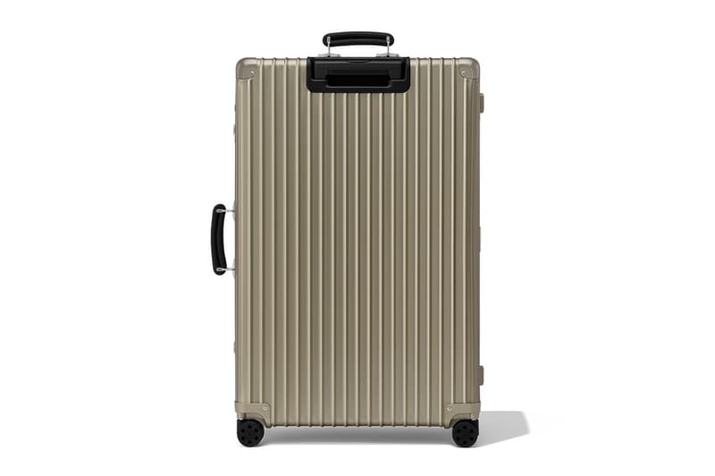 Rimowa New Titanium Colorway Classic Range Cabin Trunk Check-In L Luggage Release Info