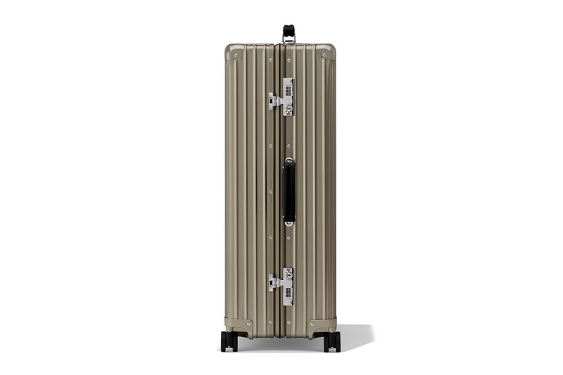 Rimowa New Titanium Colorway Classic Range Cabin Trunk Check-In L Luggage Release Info