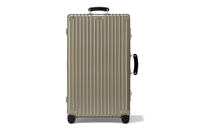 Rimowa New Titanium Colorway Classic Range Cabin Trunk Check-In L Luggage Release Info