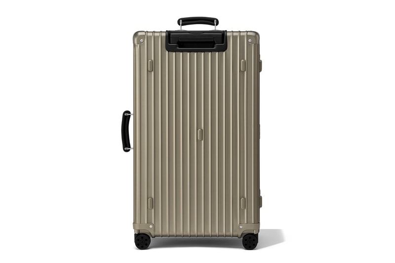 Rimowa New Titanium Colorway Classic Range Cabin Trunk Check-In L Luggage Release Info