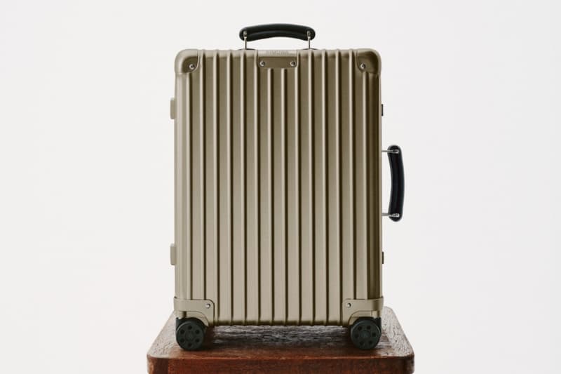 Rimowa New Titanium Colorway Classic Range Cabin Trunk Check-In L Luggage Release Info