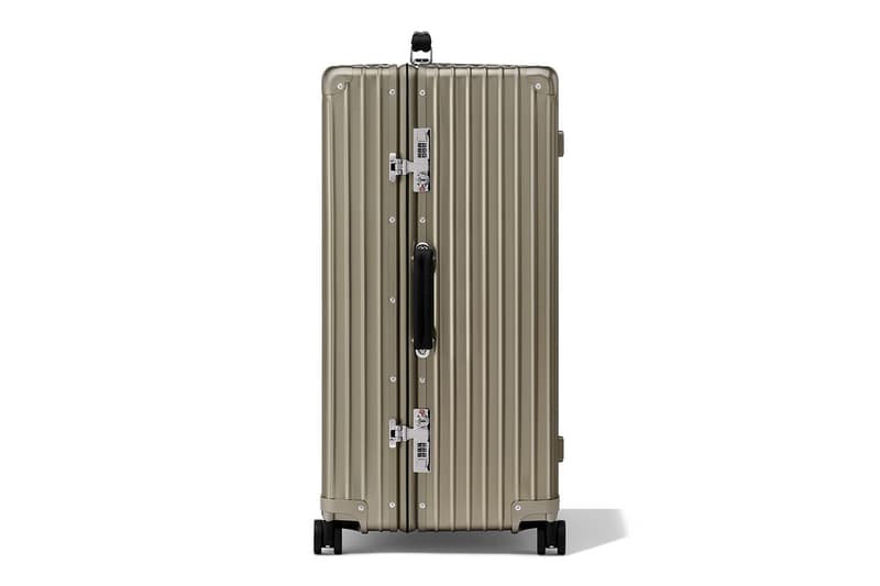 Rimowa New Titanium Colorway Classic Range Cabin Trunk Check-In L Luggage Release Info