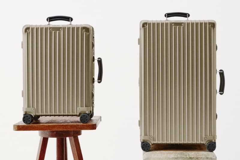 Rimowa New Titanium Colorway Classic Range Cabin Trunk Check-In L Luggage Release Info