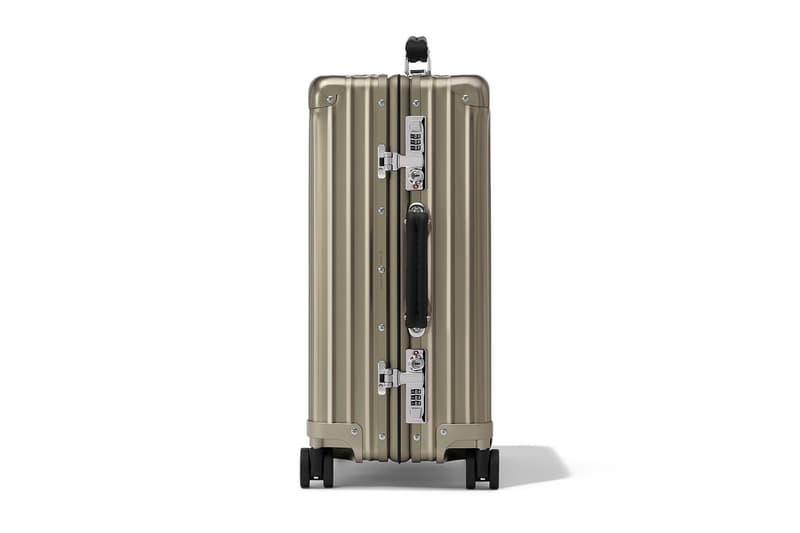 Rimowa New Titanium Colorway Classic Range Cabin Trunk Check-In L Luggage Release Info
