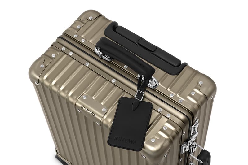 Rimowa New Titanium Colorway Classic Range Cabin Trunk Check-In L Luggage Release Info