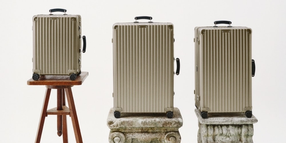 RIMOWA Expands Classic Range With a Warm “Titanium” Colorway