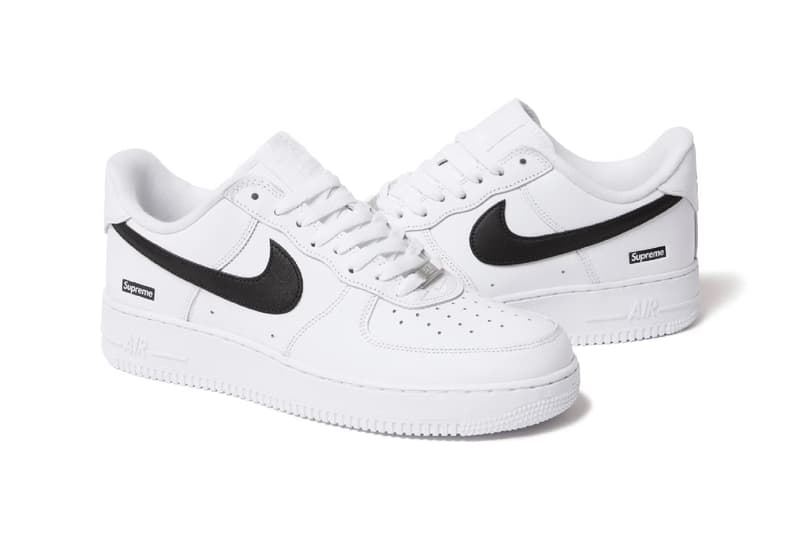 Supreme x Nike Air Force 1 Low CU9225-900 CU9225-901 Mockups