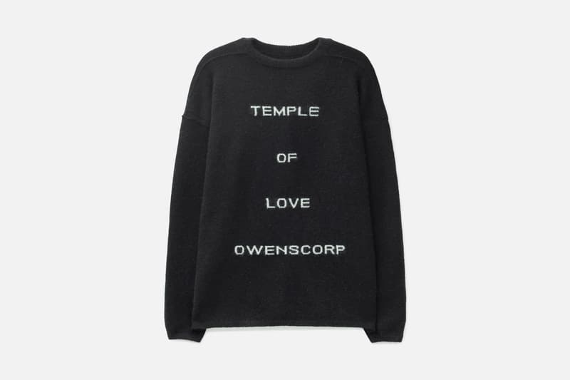 Rick Owens new collection at HBX