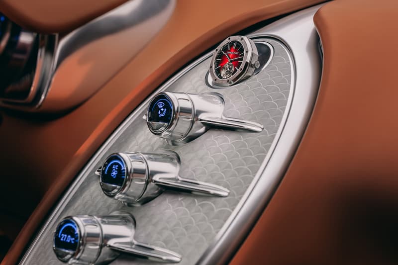 The Bugatti F.K.P. Hommage Honors the Veyron's 20-Year Legacy With Bespoke Audemars Piguet Dash Clock veyron sport 