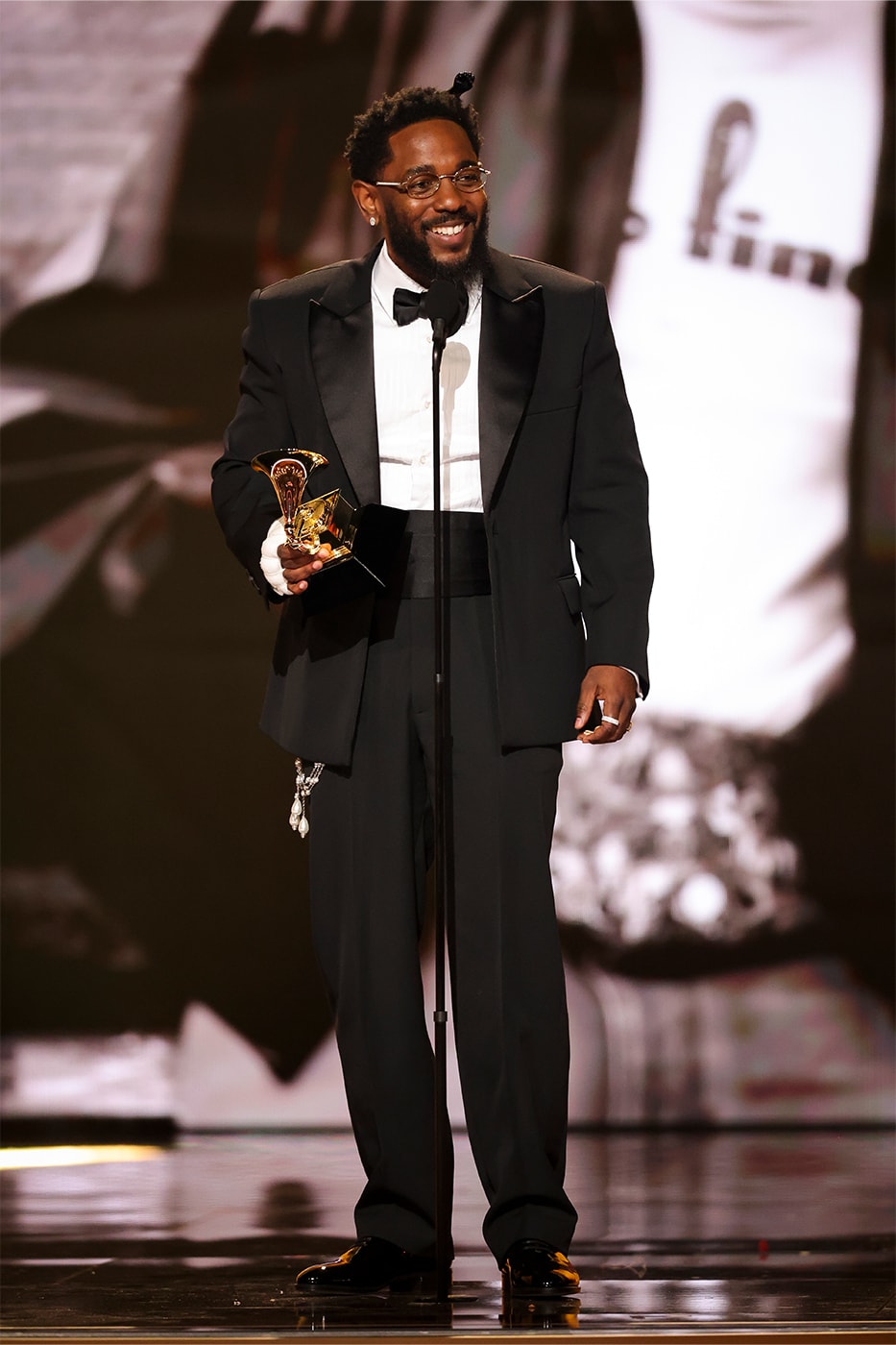 Fit Check: Kendrick Lamar Accepts 2026 Grammy Awards in Custom Chanel