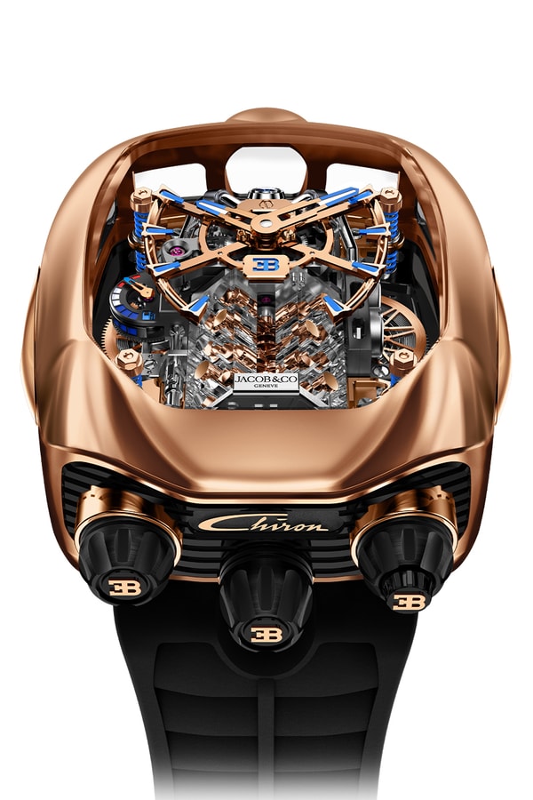 Wrist Check: Jamie Foxx Wears $445,500 USD Jacob & Co. Bugatti Chiron V2 at the 2026 Grammys watch diamond 