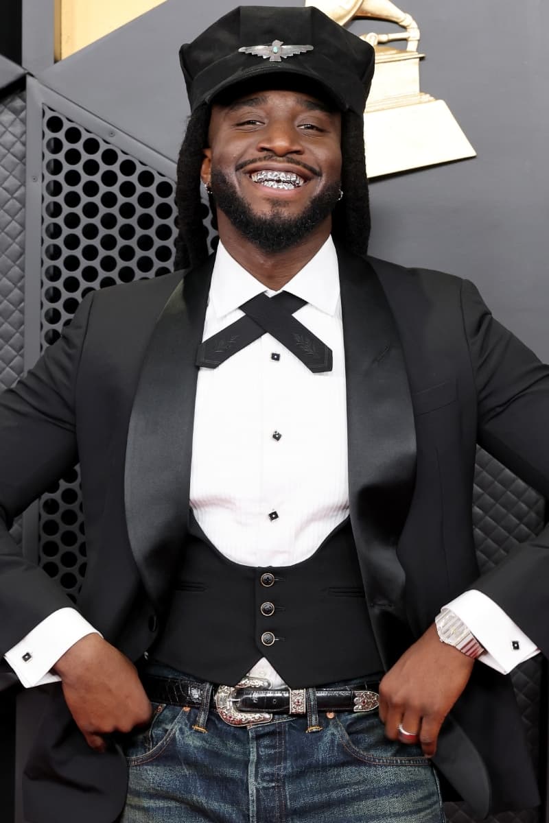 Wristcheck Shaboozey Piaget Polo 79 Two Tone 18K White & Yellow Gold Ref. G0A51150  68th Grammy Awards 2026