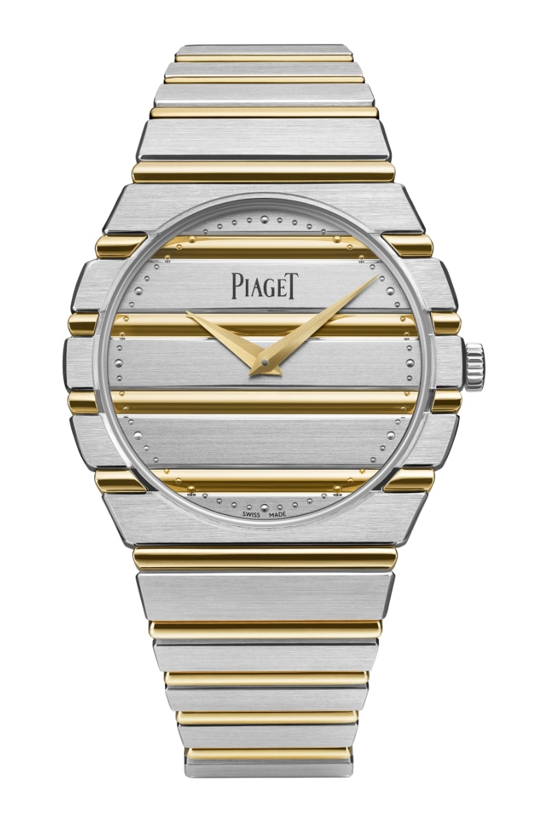 Wrist Check Shaboozey Piaget Polo 79 Two Tone 18K White & Yellow Gold Ref. G0A51150  68th Grammy Awards 2026