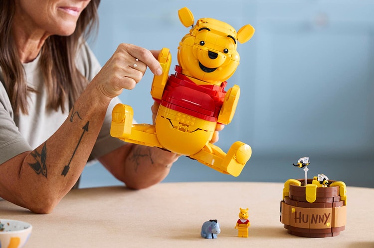LEGO Celebrates a Century of Winnie the Pooh with a Massive Brick-Built Figure