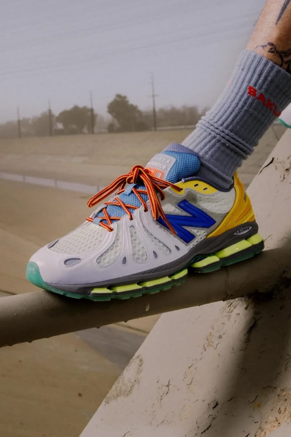 Action Bronson New Balance 1890 Hornet Tusk White Yellow U18901DP Release Info