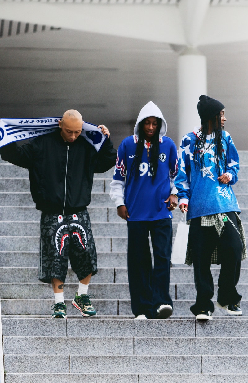adidas Originals BAPE Football Collective Collection Release Info