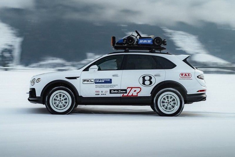 Bentley Debuts Rugged Bentayga X Concept at FAT Ice Race fat international off roading ice racing 
