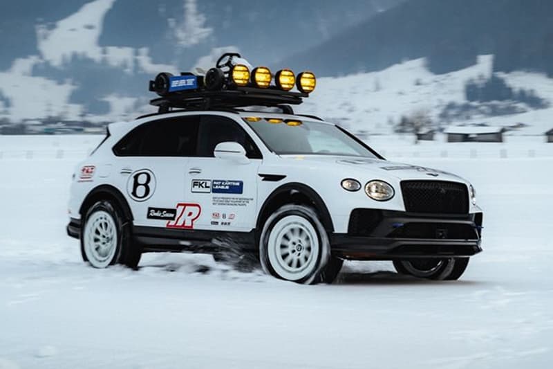 Bentley Debuts Rugged Bentayga X Concept at FAT Ice Race fat international off roading ice racing 