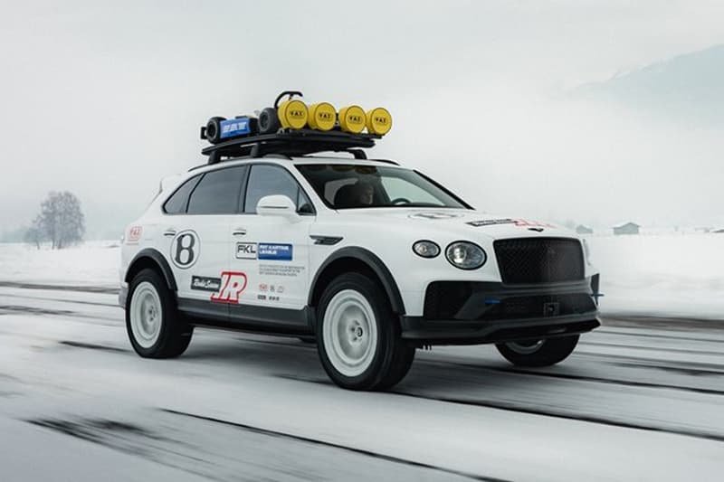 Bentley Debuts Rugged Bentayga X Concept at FAT Ice Race fat international off roading ice racing 