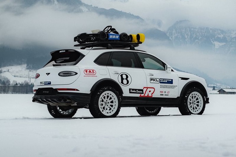 Bentley Debuts Rugged Bentayga X Concept at FAT Ice Race fat international off roading ice racing 
